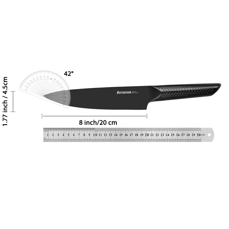 8-Inch Stainless Steel Chef Knife