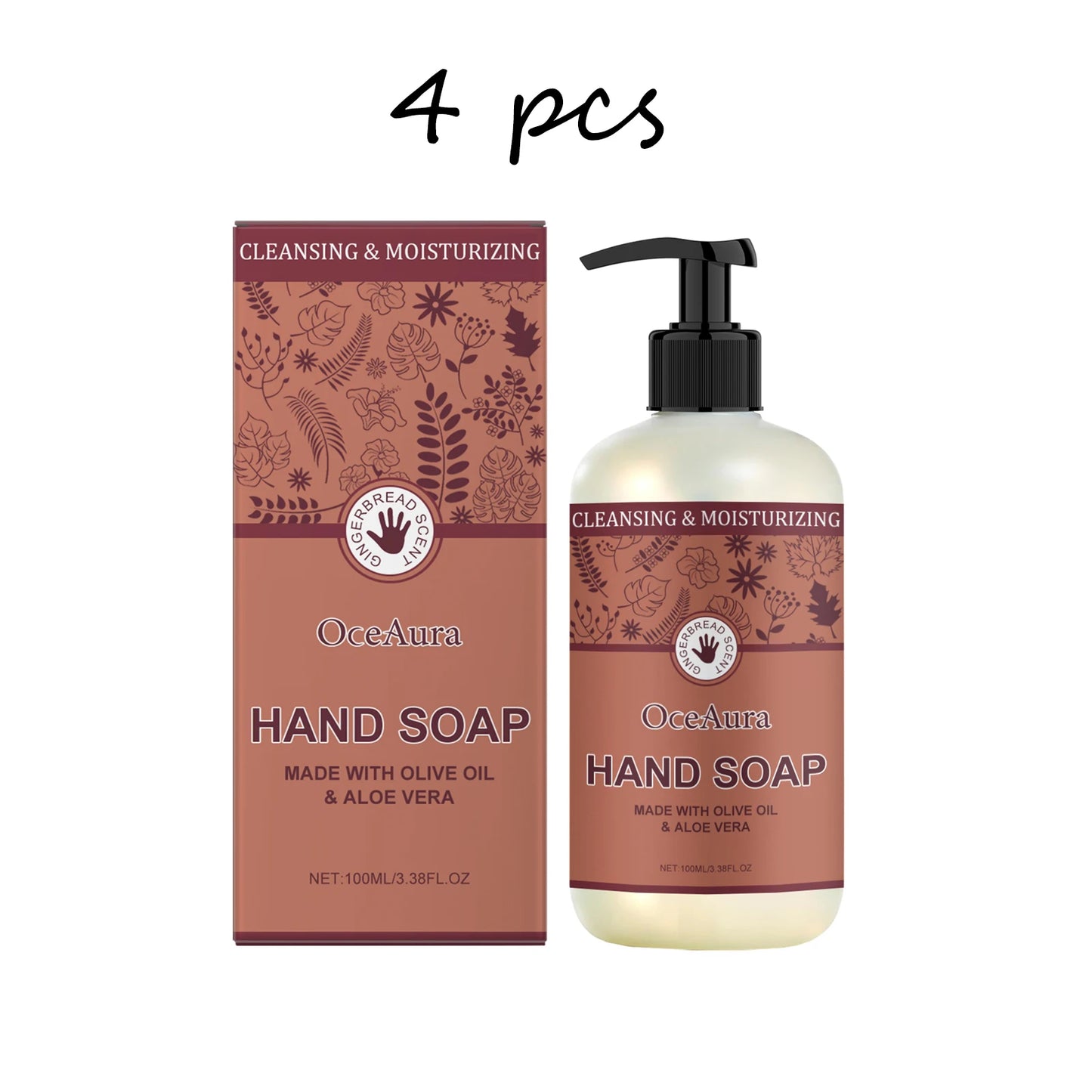 Oceaura Olive Oil Liquid Hand Soap