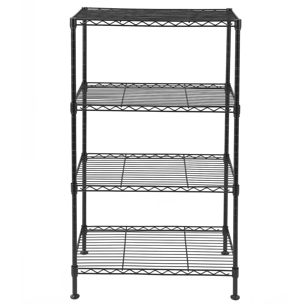 4-Tier Heavy Duty Industrial Wire Storage Rack