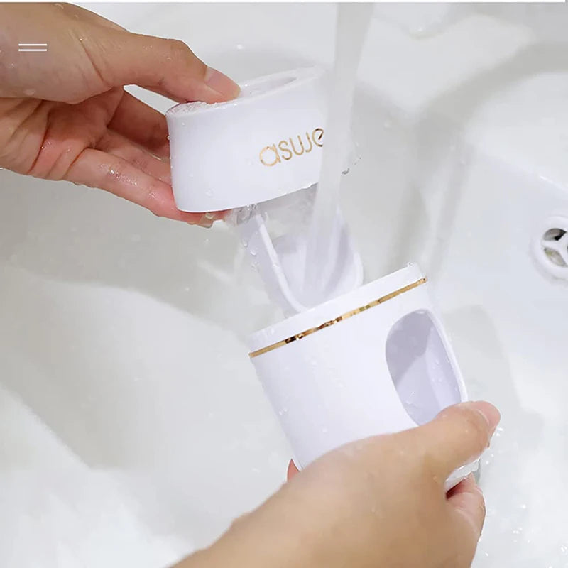 Wall Mounted Automatic Toothpaste Dispenser Set