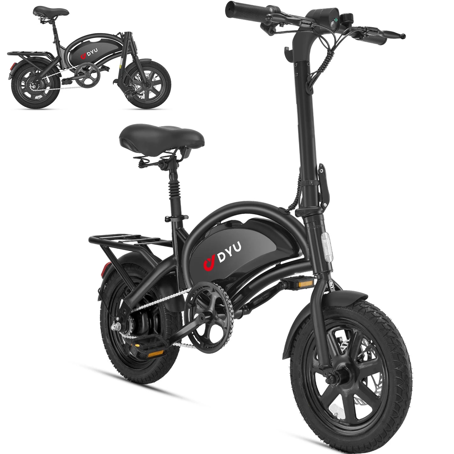 DYU D3F Mini 14" Electric City Bike