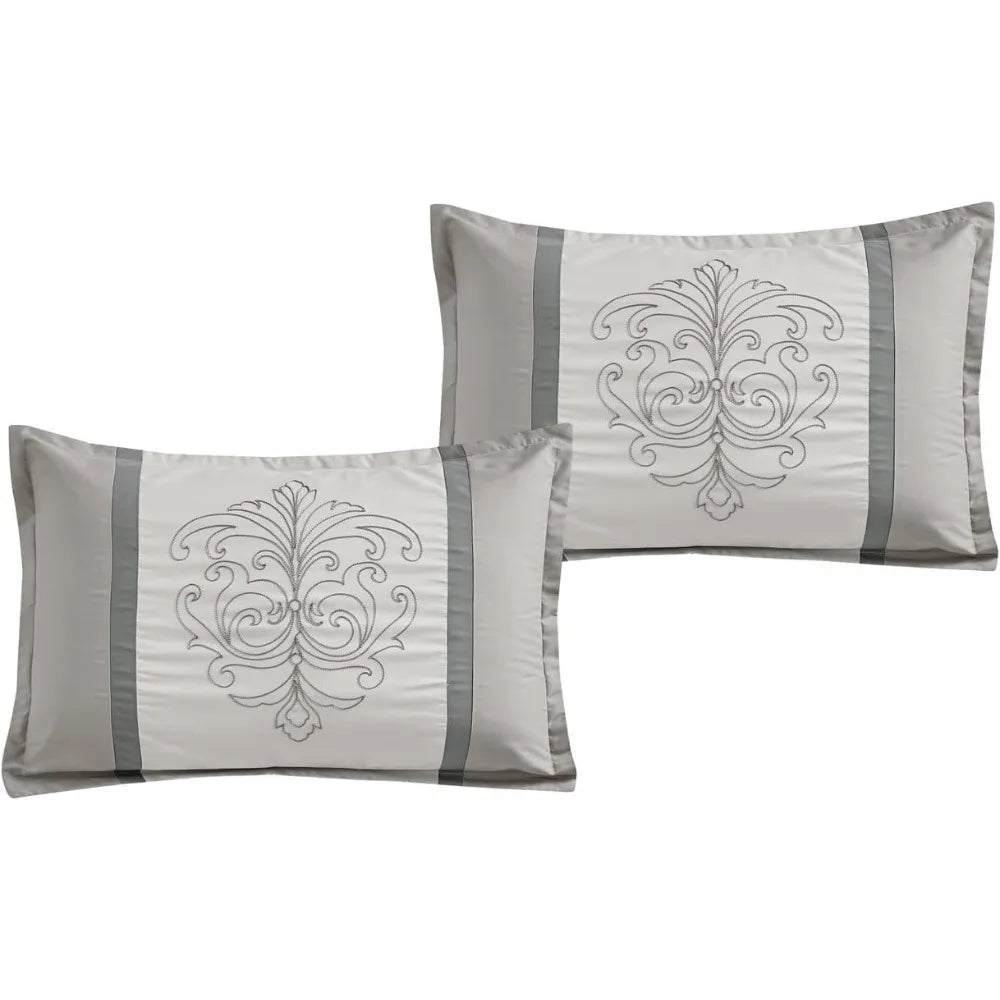 Luxury 7-Piece Full/Queen Comforter Set