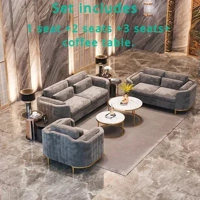 Luxury Emerald Green Velvet Sofa Set – Designer Floor Armchair & Sectional Lounge