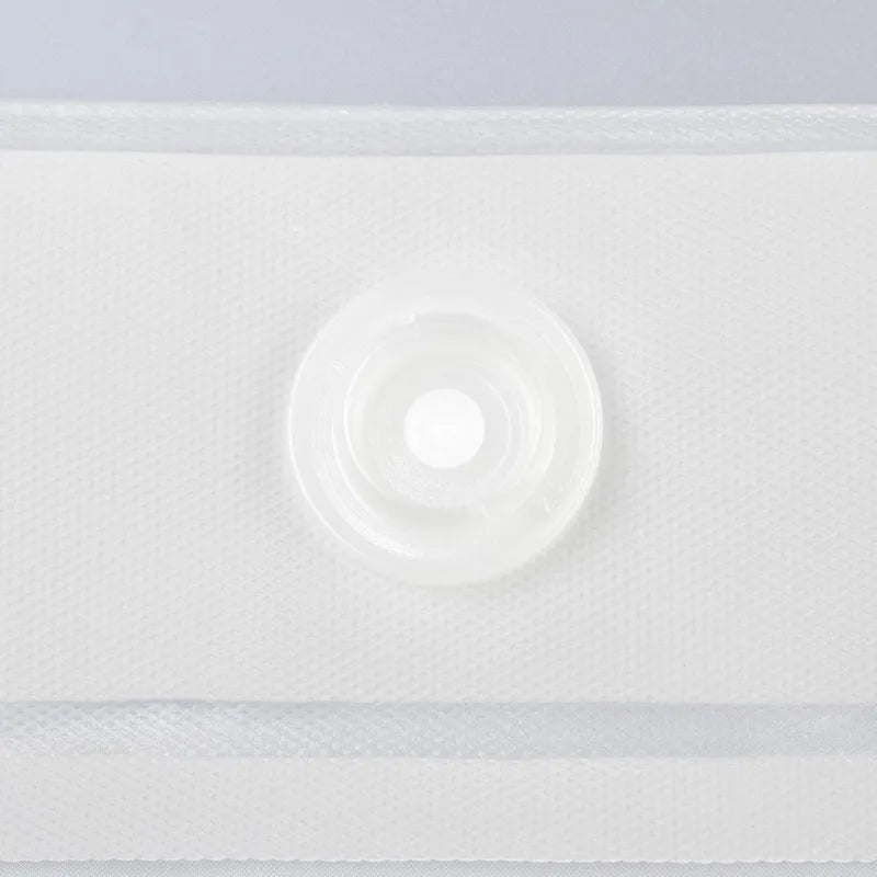 Snap-In Waterproof Frost Shower Curtain Liner