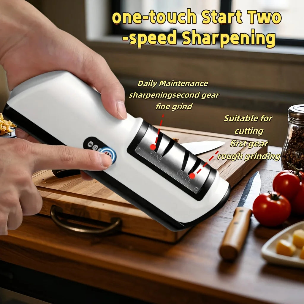 Multifunctional Electric Knife Sharpener 4 Gears