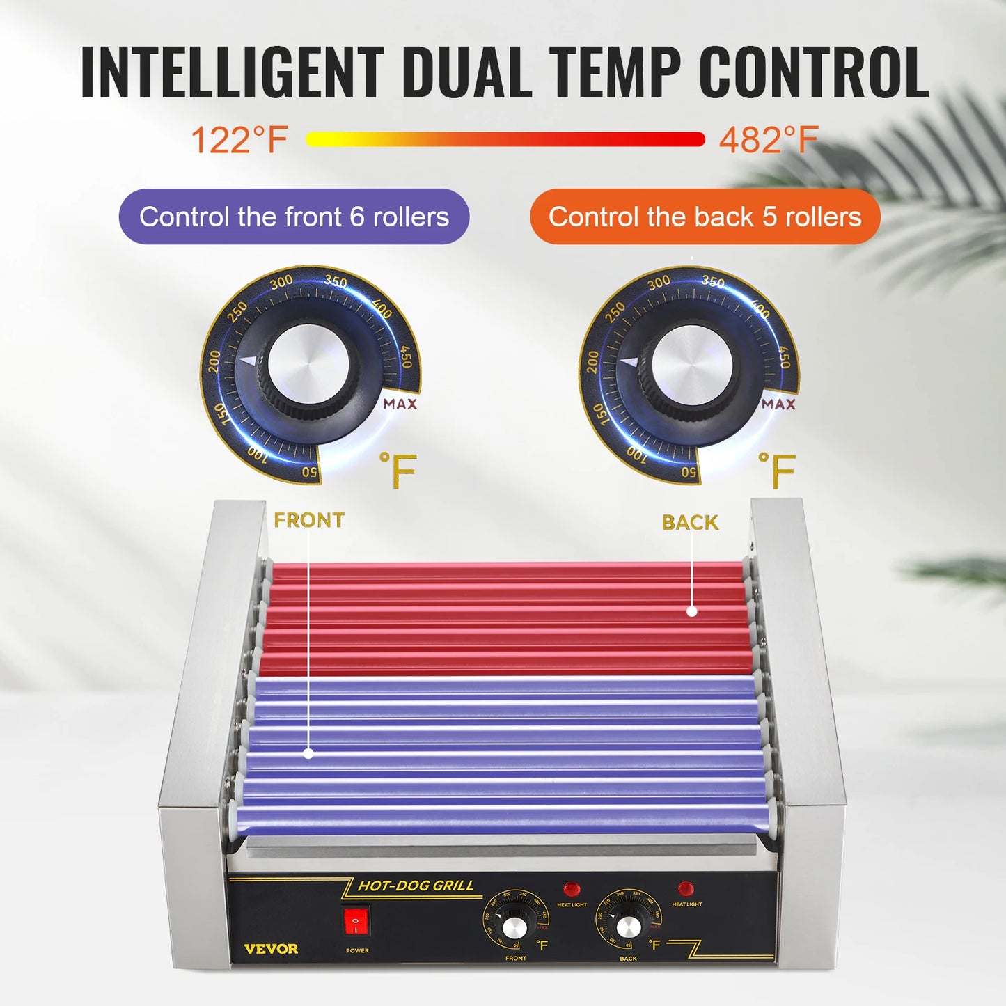 Commercial Hot Dog Roller Grill Machine Electric