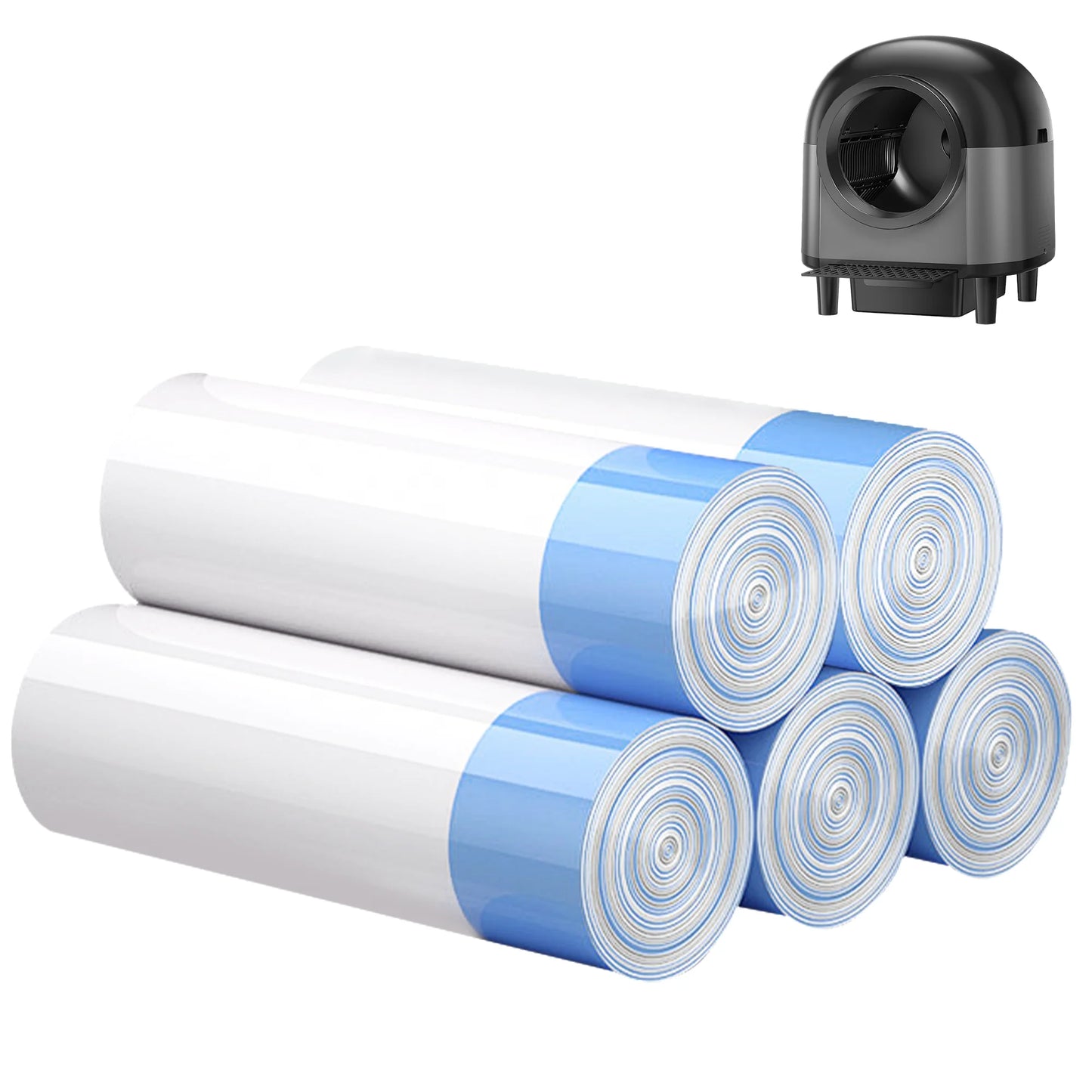 Smart Automatic Cat Litter Box with App Control