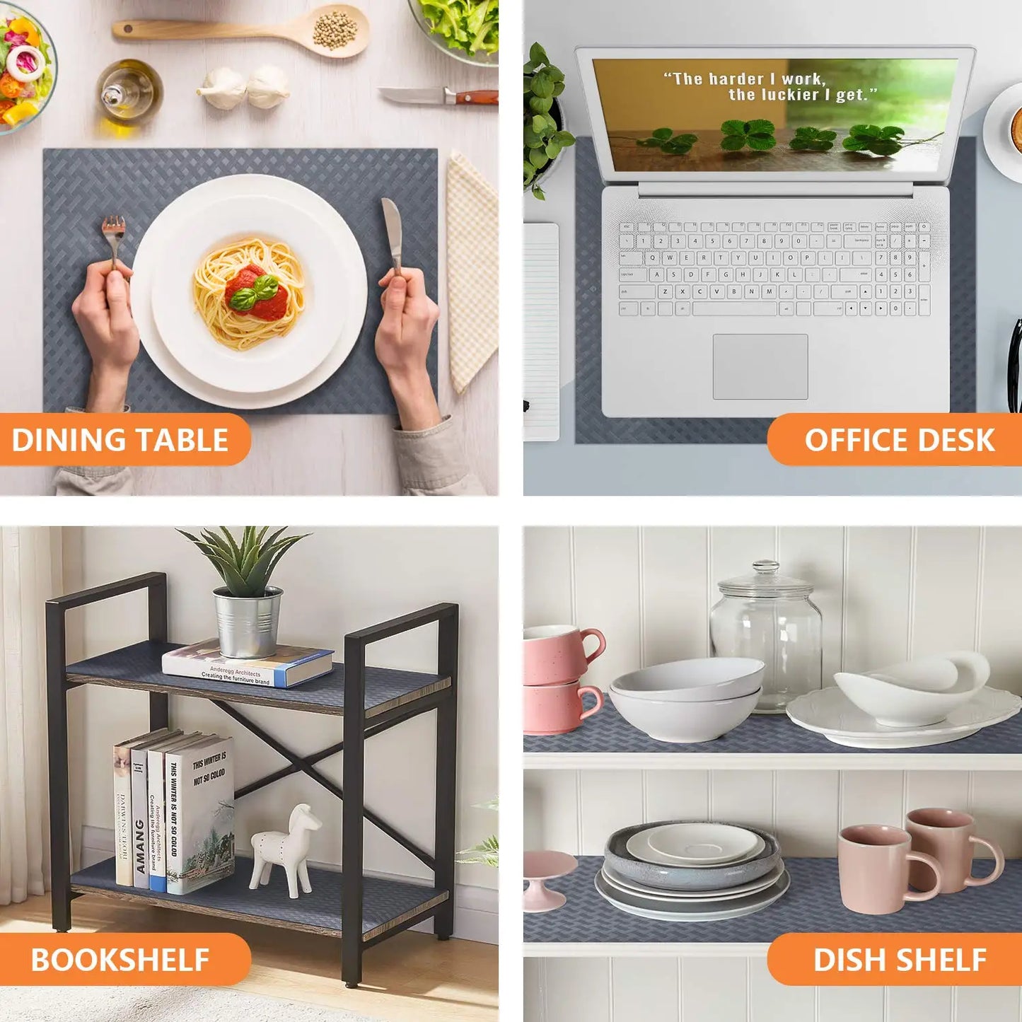 Non-Slip Waterproof Drawer Shelf Liner Kitchen