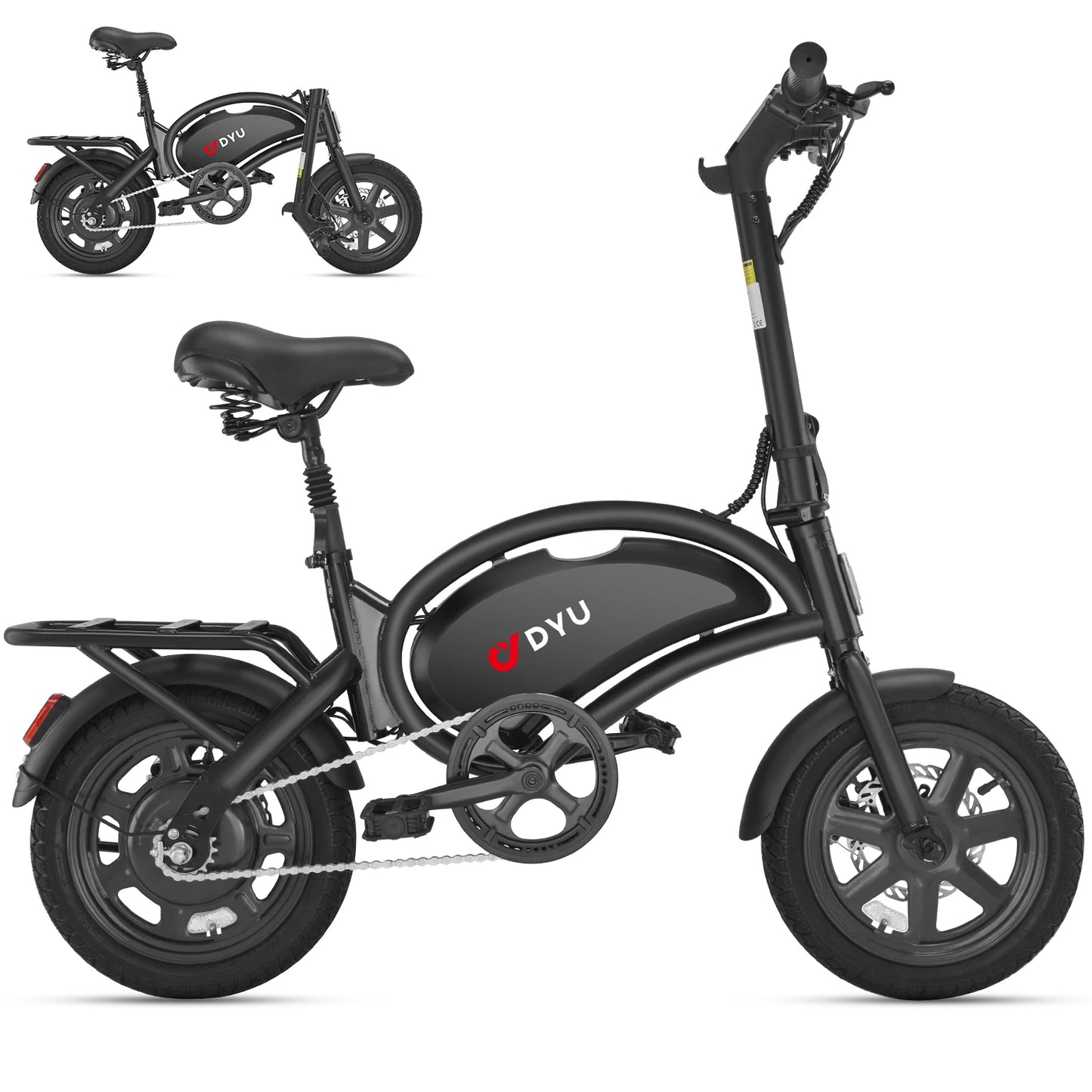 DYU D3F Mini 14" Electric City Bike