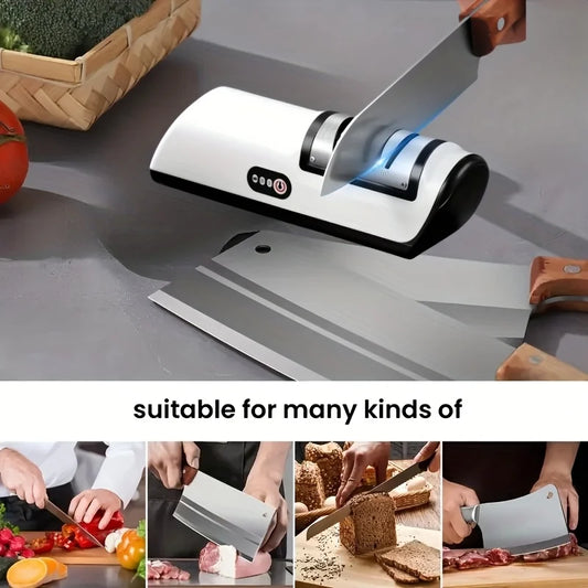 Multifunctional Electric Knife Sharpener 4 Gears