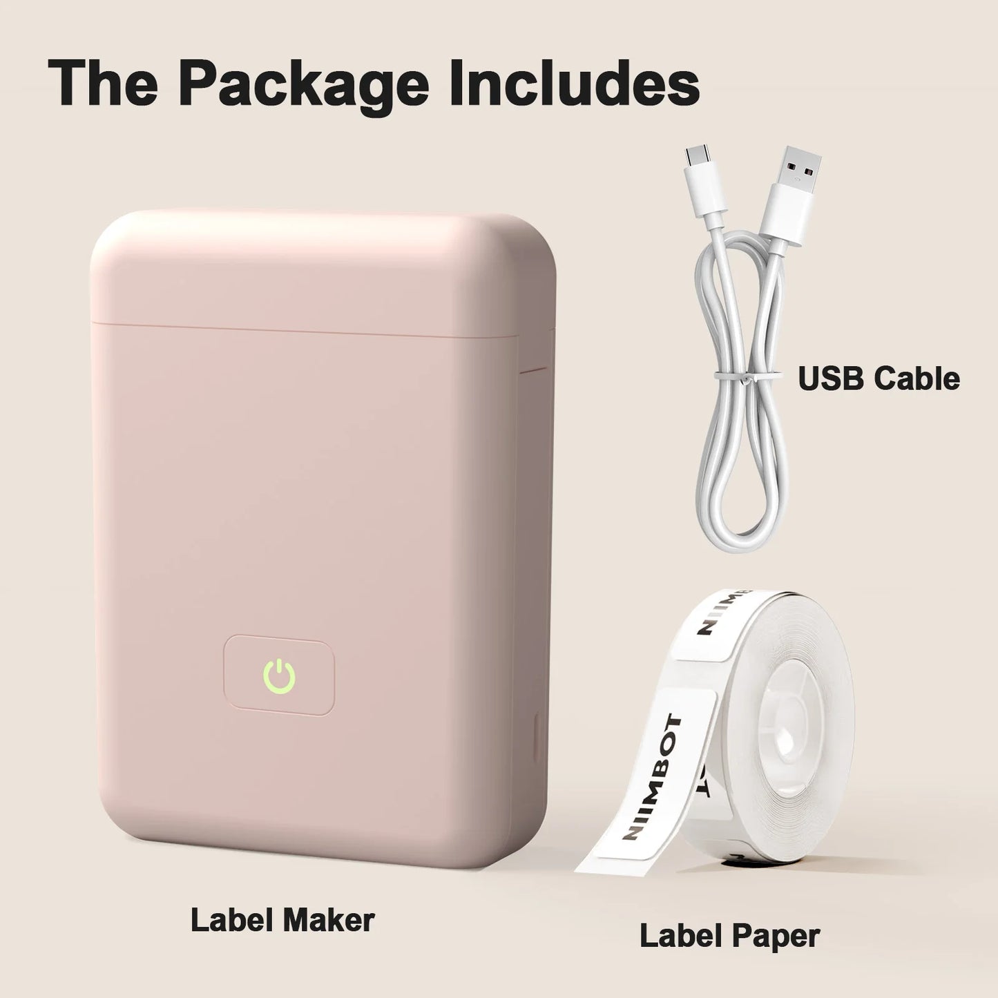 Portable Label Maker Machine Mini Thermal Printer