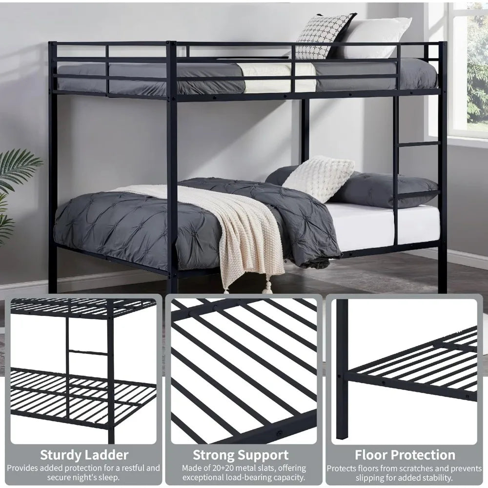 Full Metal Bunk Bed Heavy Duty Frame