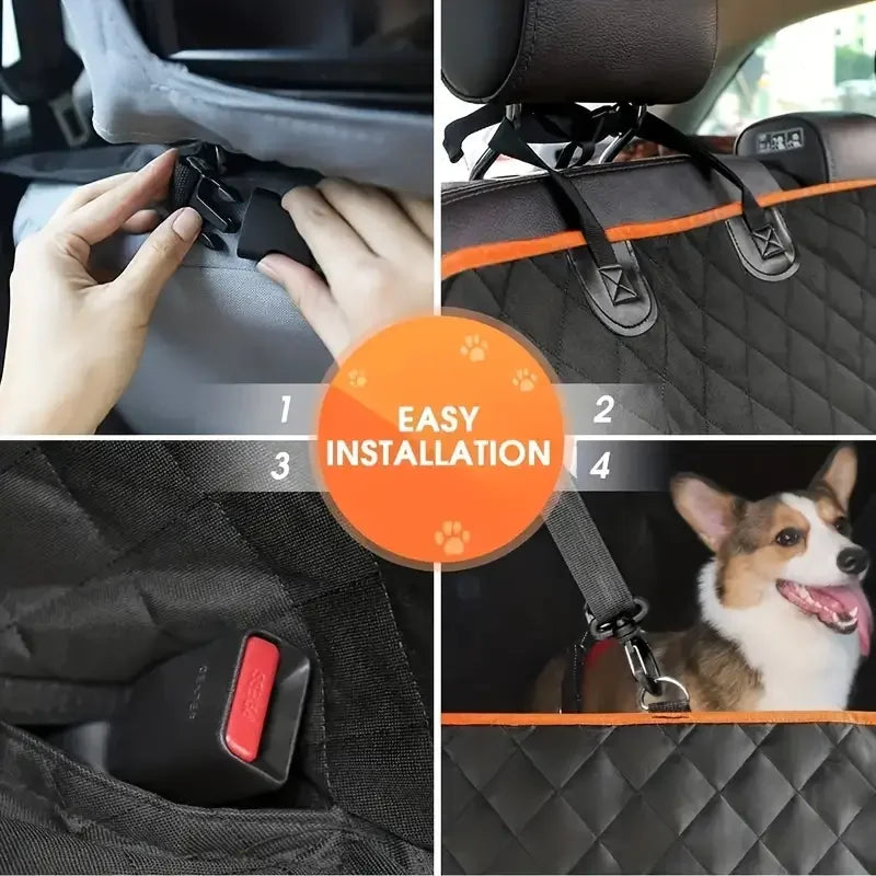 Waterproof Dog Car Seat Cover Hammock Protector