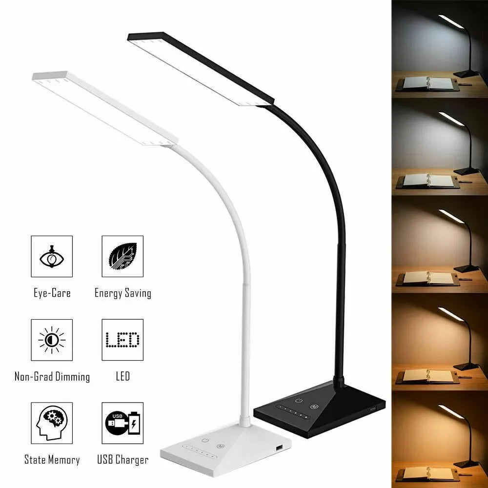 12W LED Desk Lamp Dimmable Touch Sensor