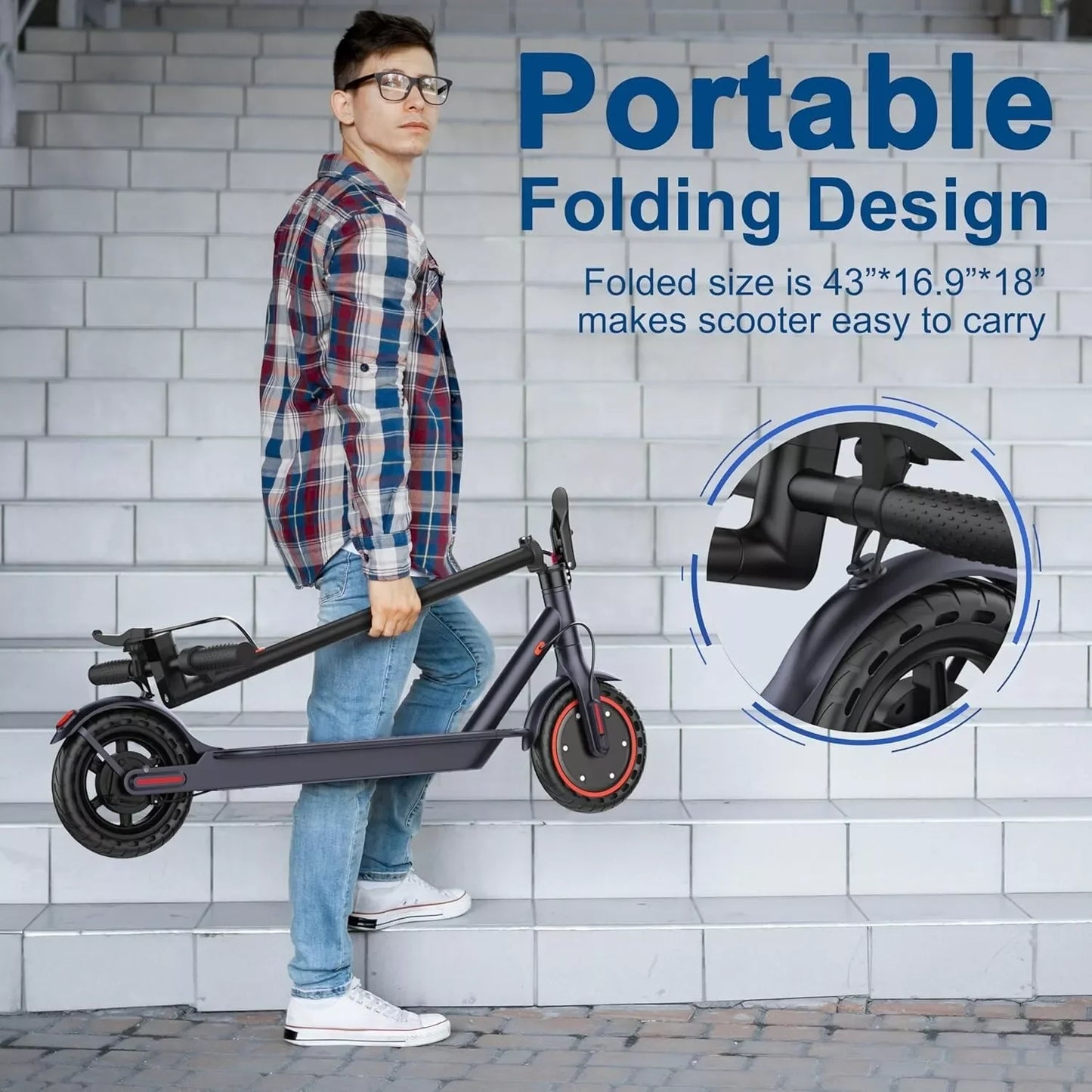 LP60 Electric Scooter 350W Foldable Smart