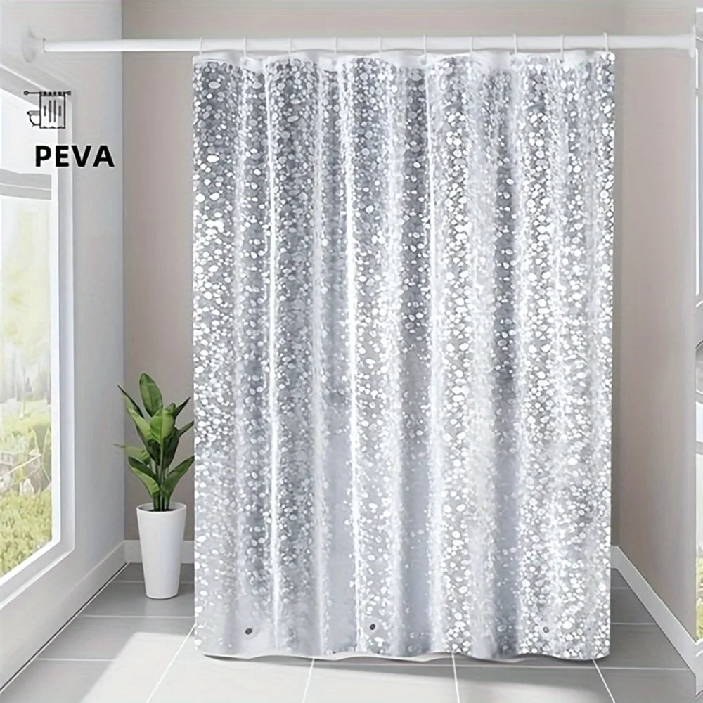 3D Pebble Pattern Heavy Duty Shower Liner