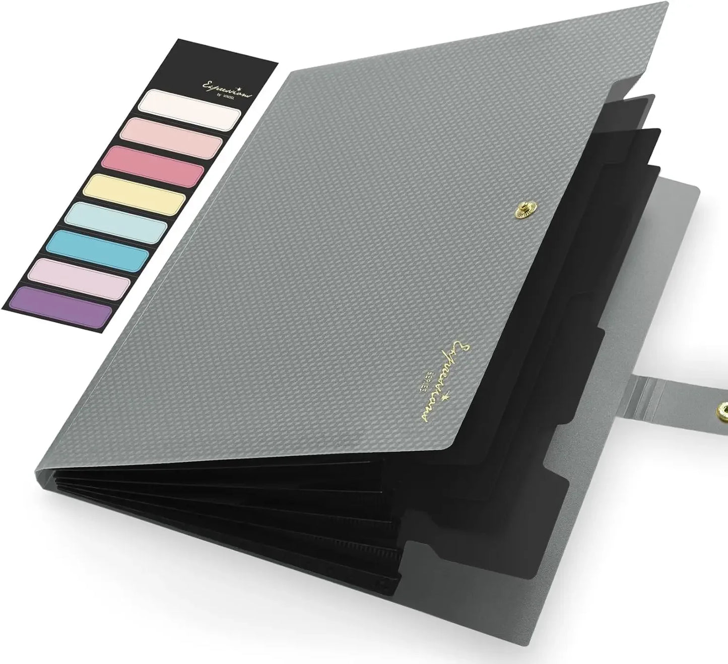 Expandable File Folder Letter Size Portable Organizer