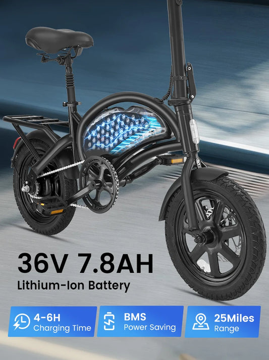 DYU D3F Mini 14" Electric City Bike