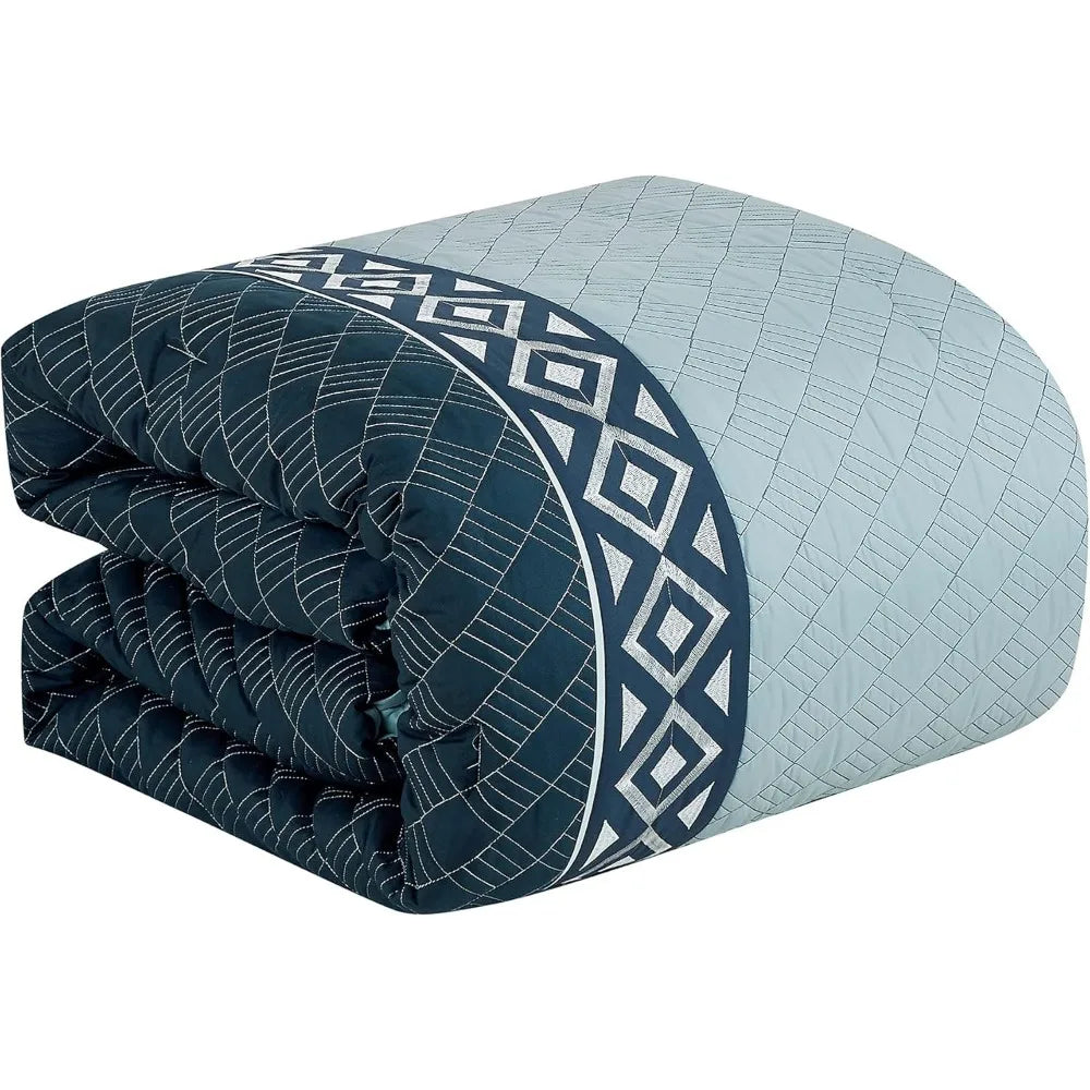 Luxury 7-Piece Full/Queen Comforter Set