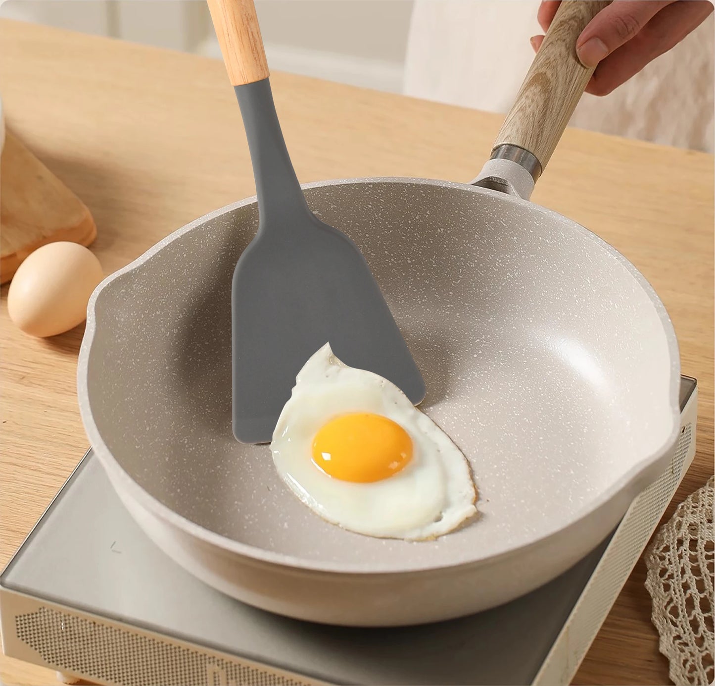 12pcs Silicone Nonstick Kitchen Cooking Utensil Set