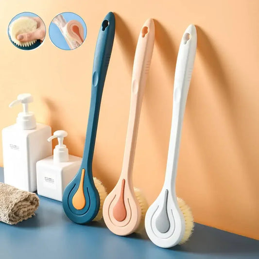 Long Handle Bath Brush Soft Bristle Exfoliator