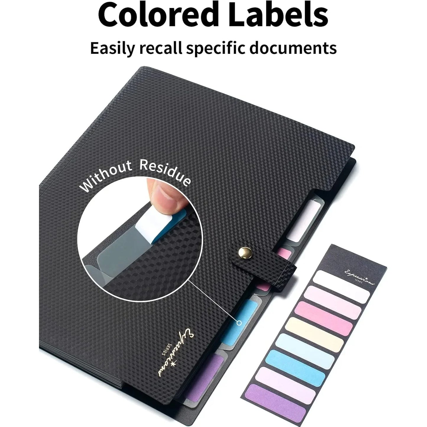 Expandable File Folder Letter Size Portable Organizer