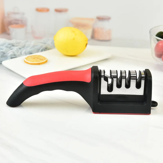 4 Segment Household Handheld Knife Sharpener
