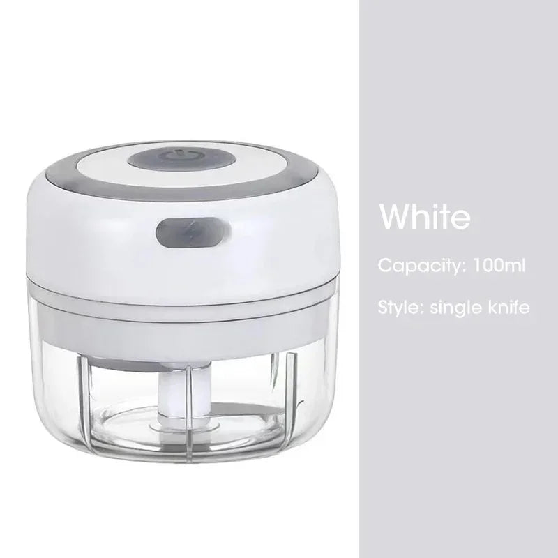 Mini Wireless USB Electric Garlic Vegetable Chopper