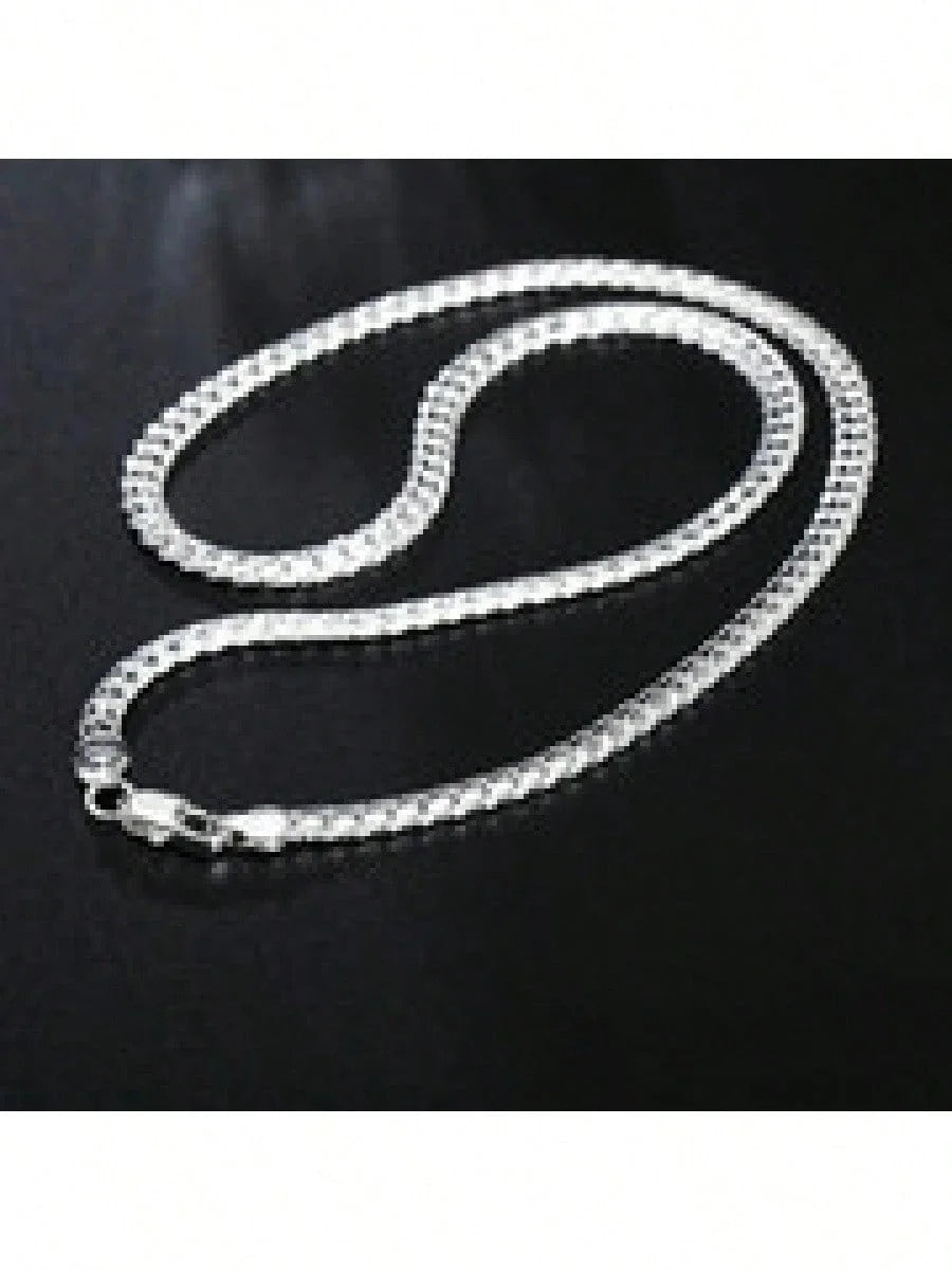 Sterling Silver 20-Inch Necklace Chain Gift