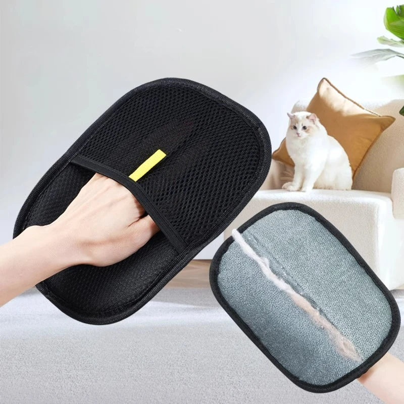 Pet Grooming Deshedding Glove for Dogs & Cats