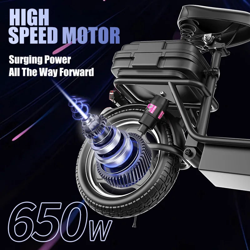 Folding Electric Scooter 500W Commuter Travel