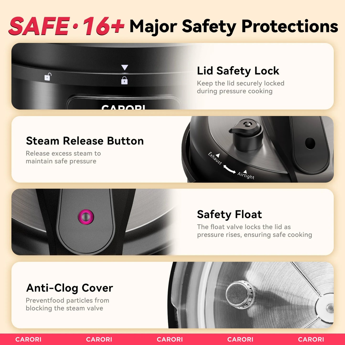 1200W 12-in-1 Electric Pressure Cooker