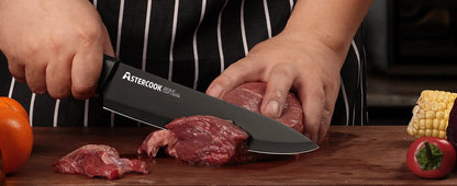 15-Piece Stainless Steel Knife Block Set