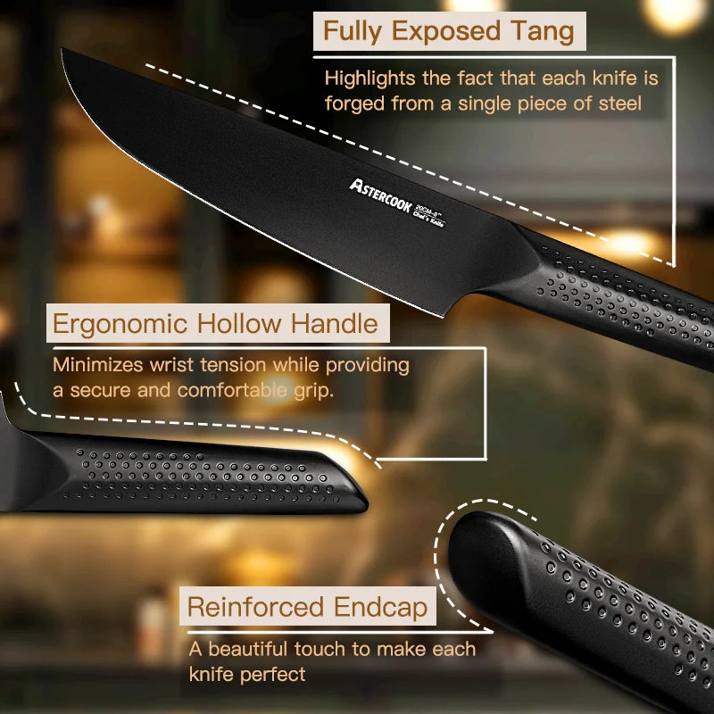 8-Inch Stainless Steel Chef Knife