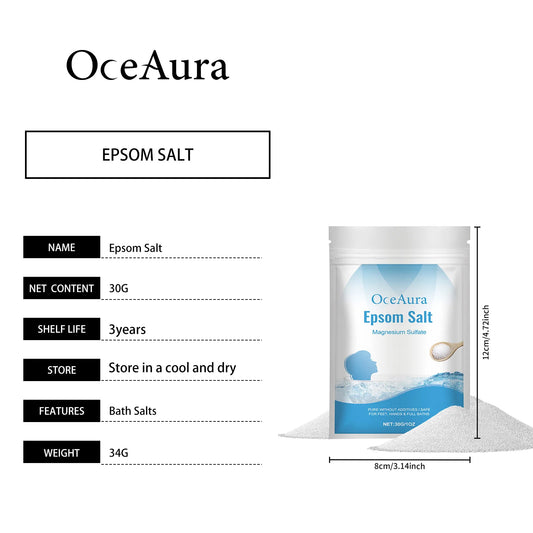 30g Exfoliating Sea Bath Salt