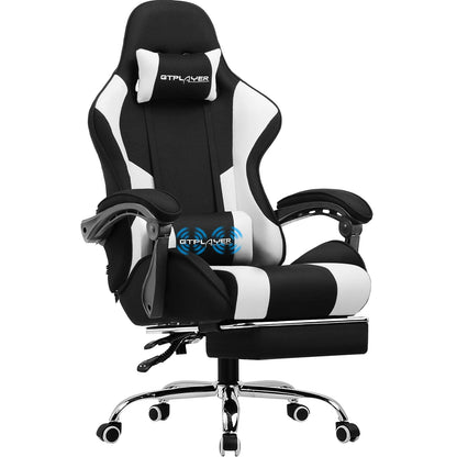 Ergonomic GTPLAYER Gaming Chair with Footrest