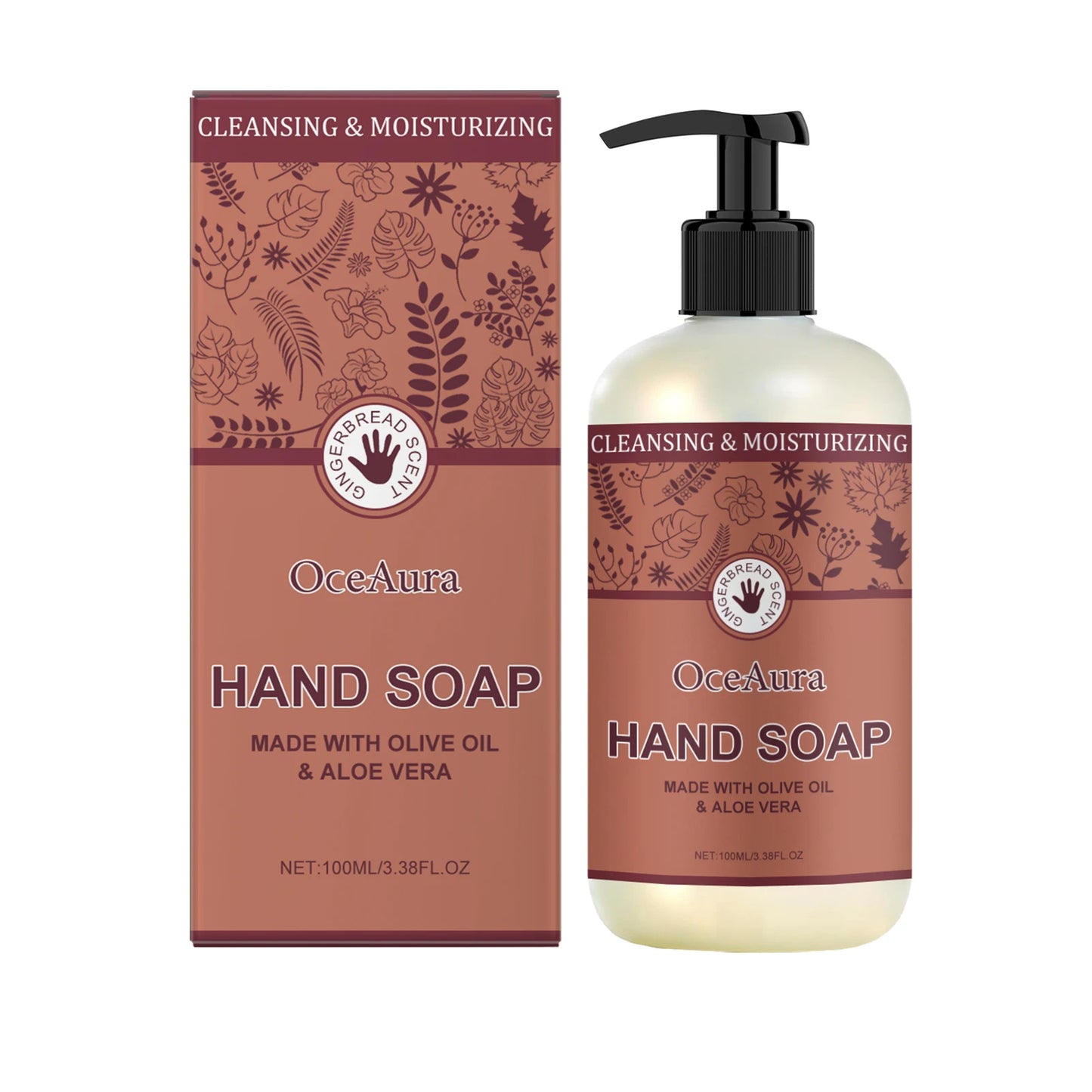 Oceaura Olive Oil Liquid Hand Soap