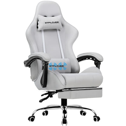 Ergonomic GTPLAYER Gaming Chair with Footrest