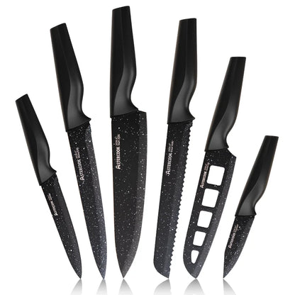 6PCS Stainless Steel Kitchen Knife Set