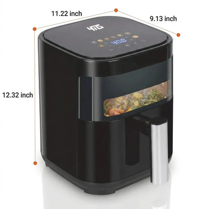 YMS 3.2QT Digital Touchscreen Air Fryer for Apartments & Dorms