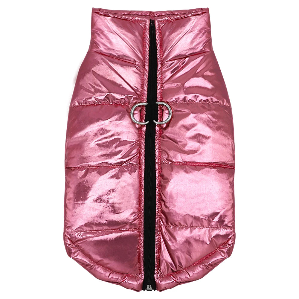 Waterproof Winter Puffer Jacket for Small Dogs