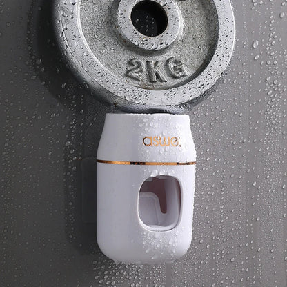Wall Mounted Automatic Toothpaste Dispenser Set