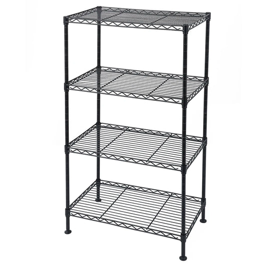 4-Tier Heavy Duty Industrial Wire Storage Rack
