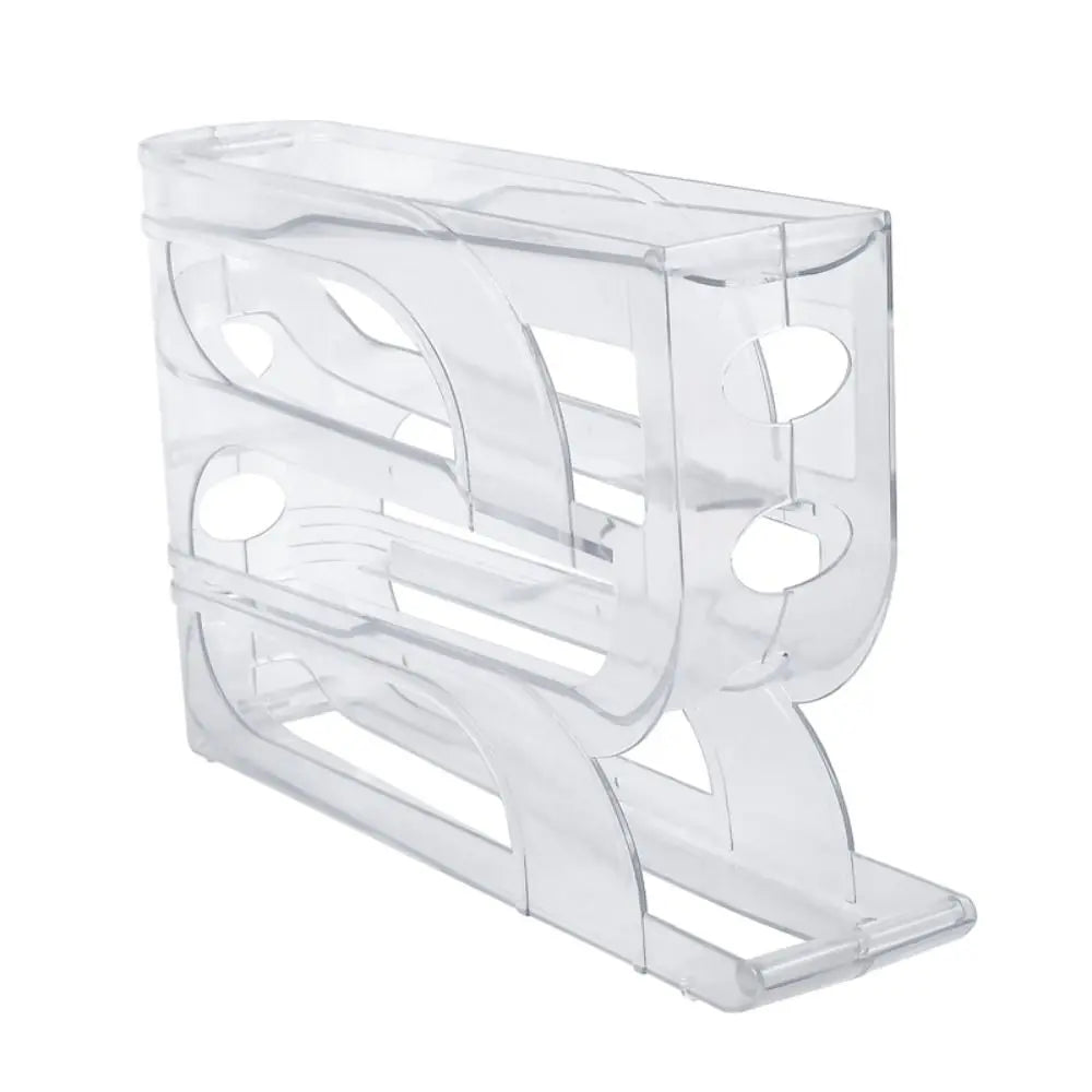 Automatic Rolling Egg Holder Storage Rack