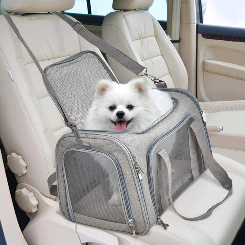 Airline Approved Soft-Sided Pet Carrier Backpack & Handbag