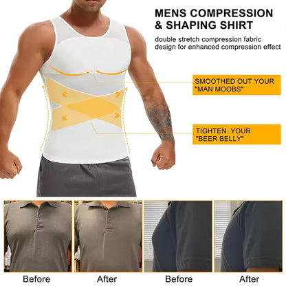 Men's Compression Shapewear Tank Top