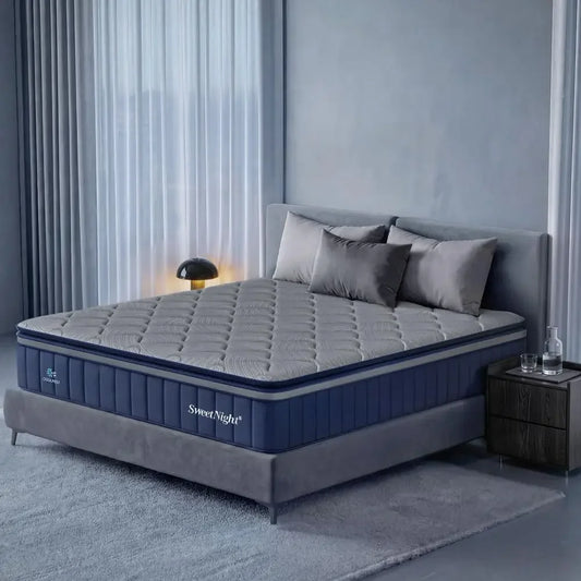CoolNest 14" Hybrid Cooling Pillow Top King Mattress
