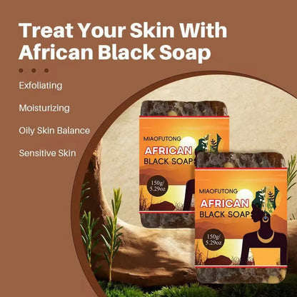 Handmade Essential Oil African Black Soap