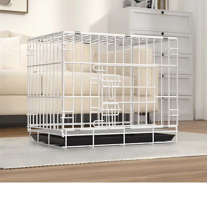 Thickened Foldable Dog Cage & Travel Kennel for Small to Large Dogs