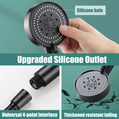 Adjustable Water Saving High Pressure Showerhead